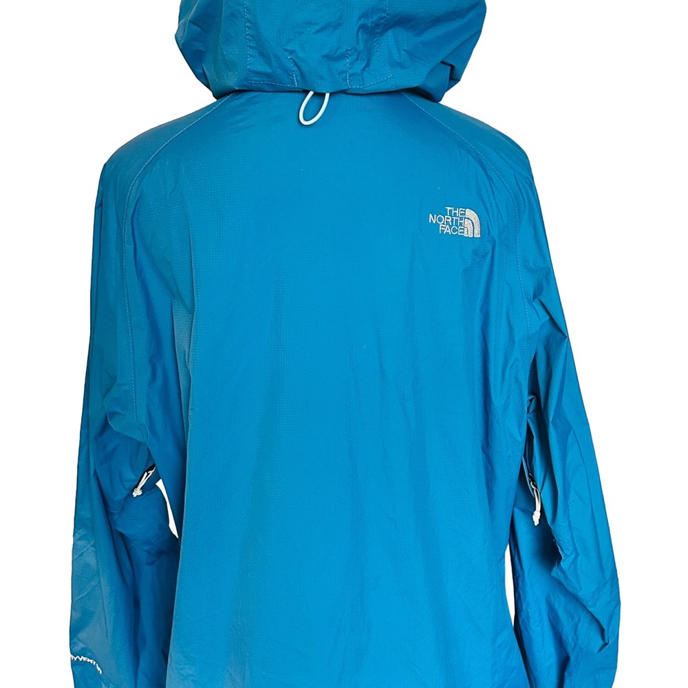 The North Face Women's Teal Hooded Rain Jacket - Picture 2 of 5